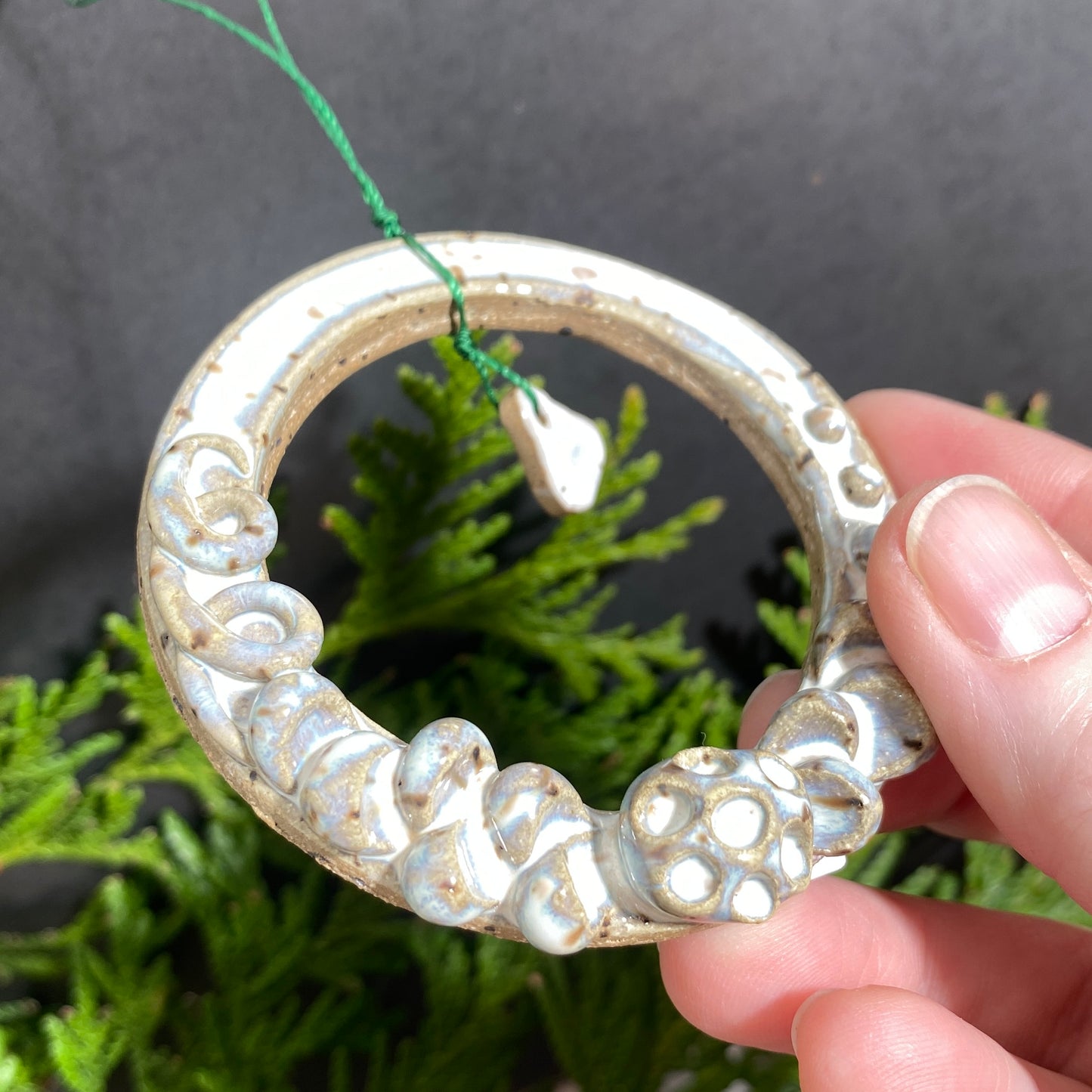 Wreath style ornament