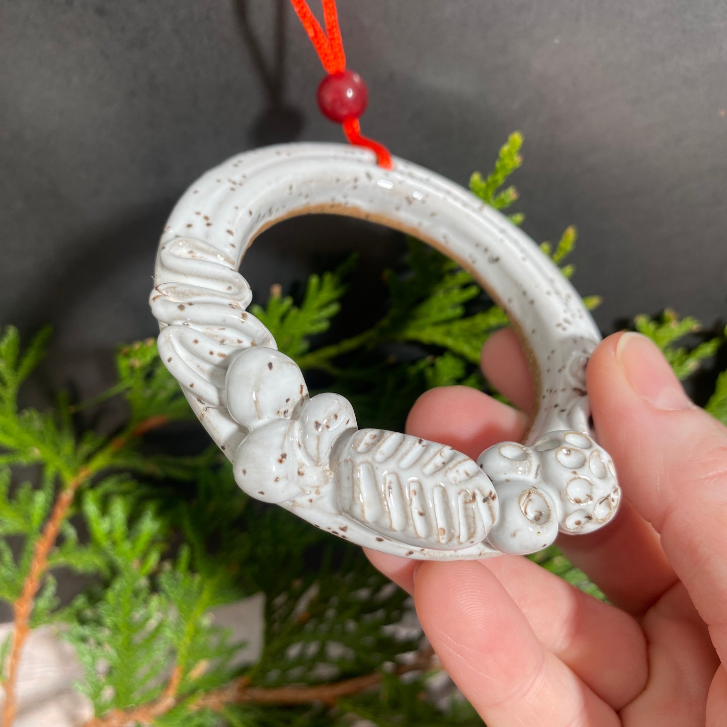 Wreath style ornament