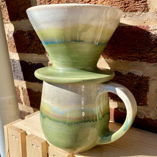 Coffee Pour Over - Snowfall/Green Tea