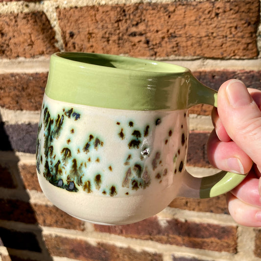 10oz Mug - Pine Forest/Sage