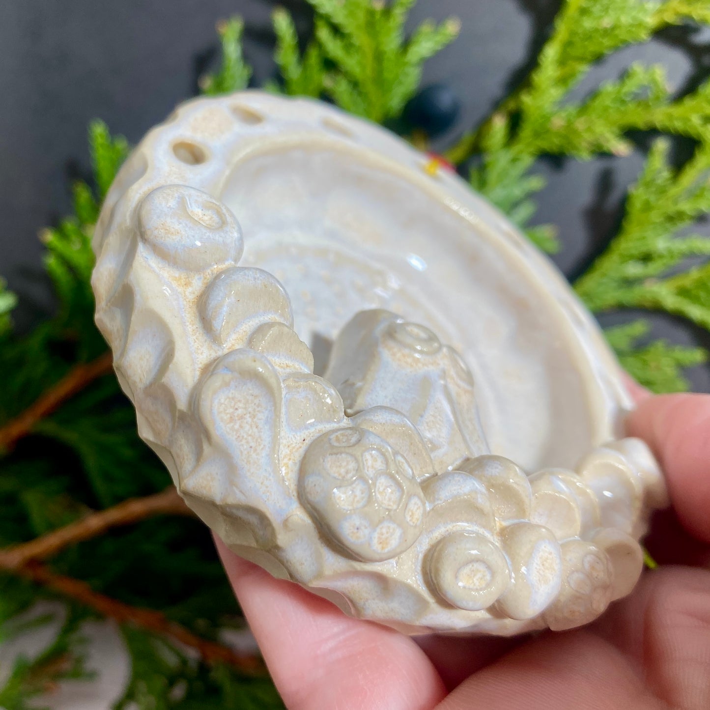 Owl’s nest ornament