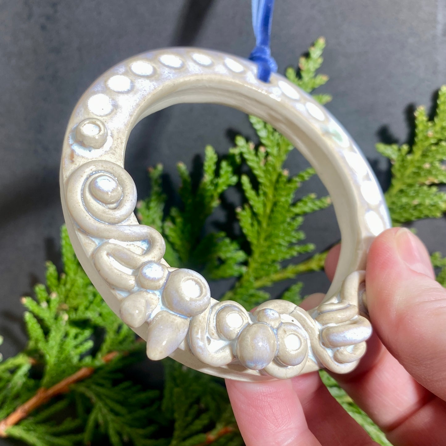Wreath style ornament