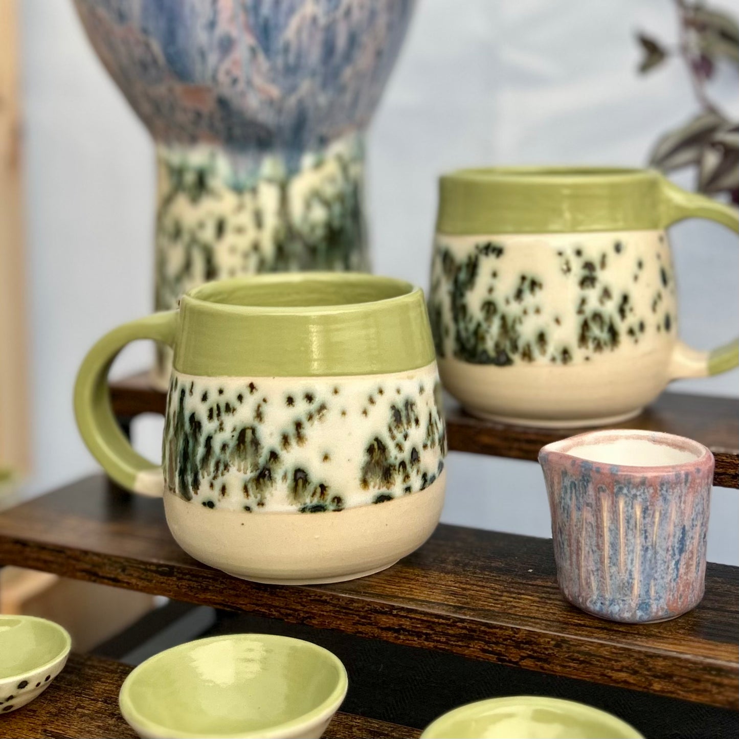10oz Mug - Pine Forest/Sage