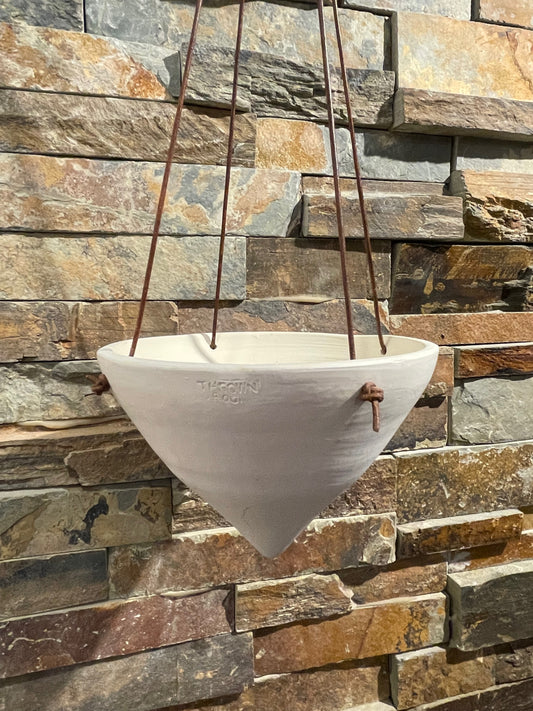 Cone-shaped Hanging Planter