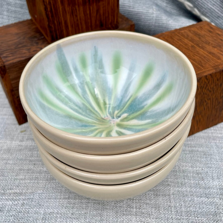 Treat Bowls (4-piece set) - Sea Green Flux