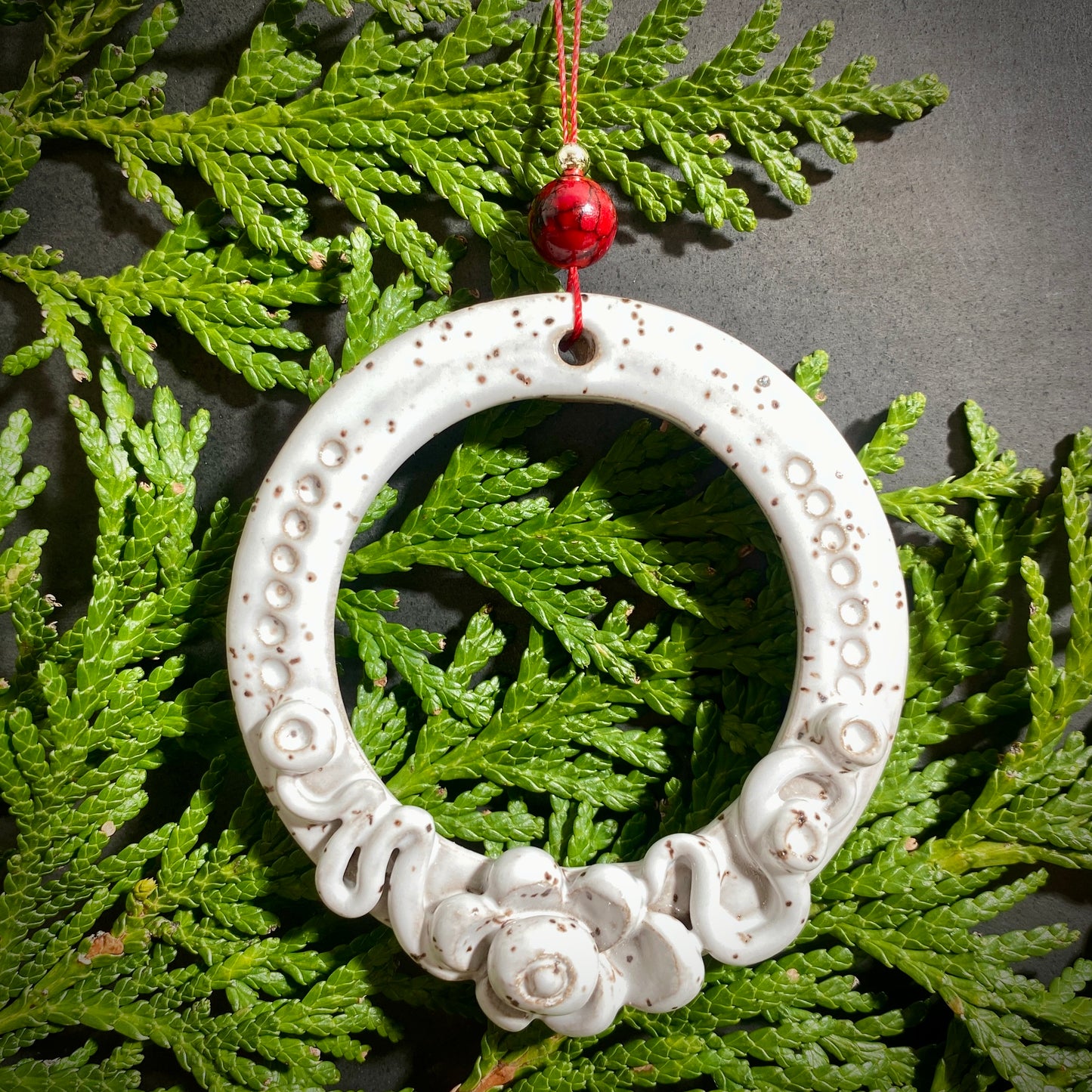 Wreath style ornament