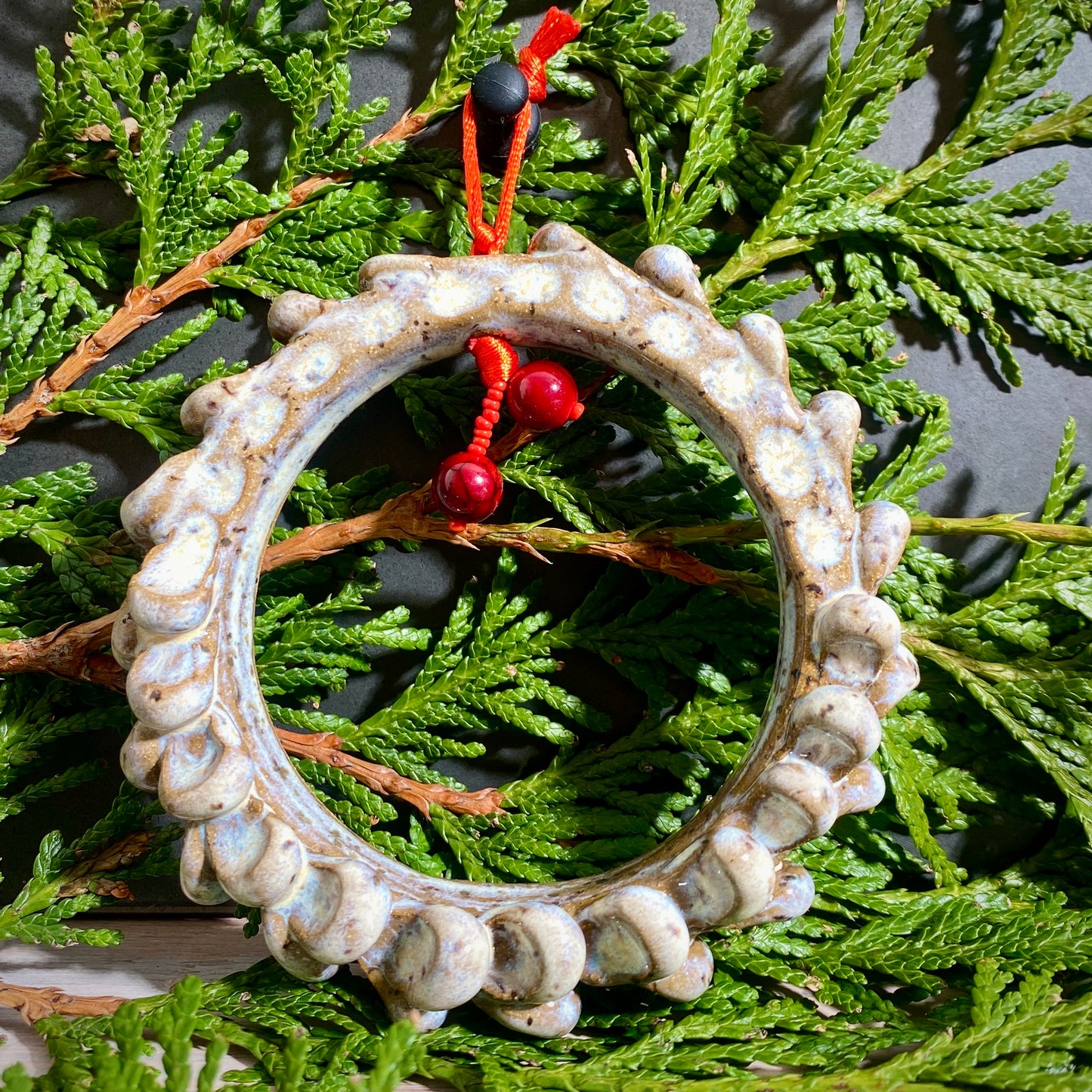Wreath style ornament