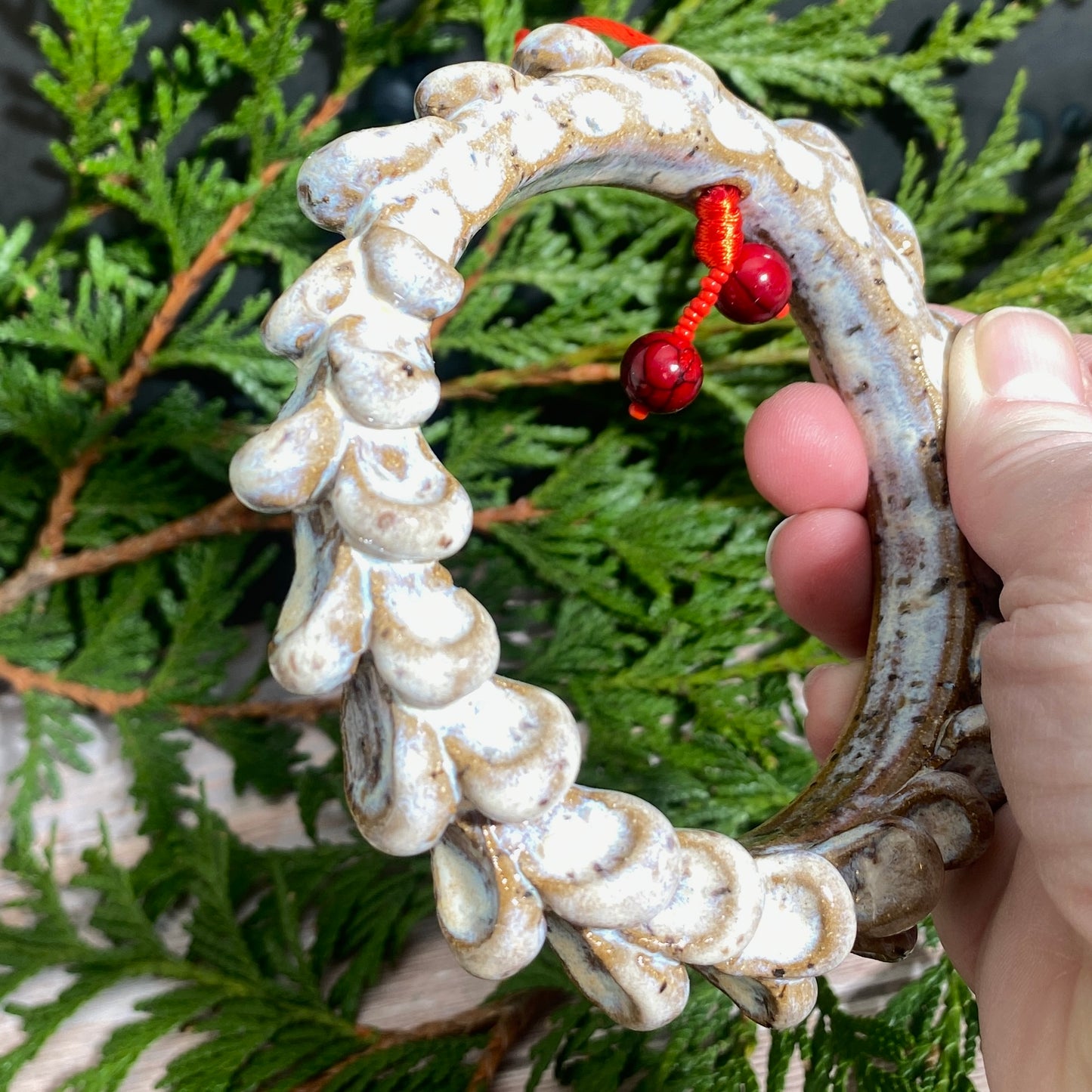 Wreath style ornament