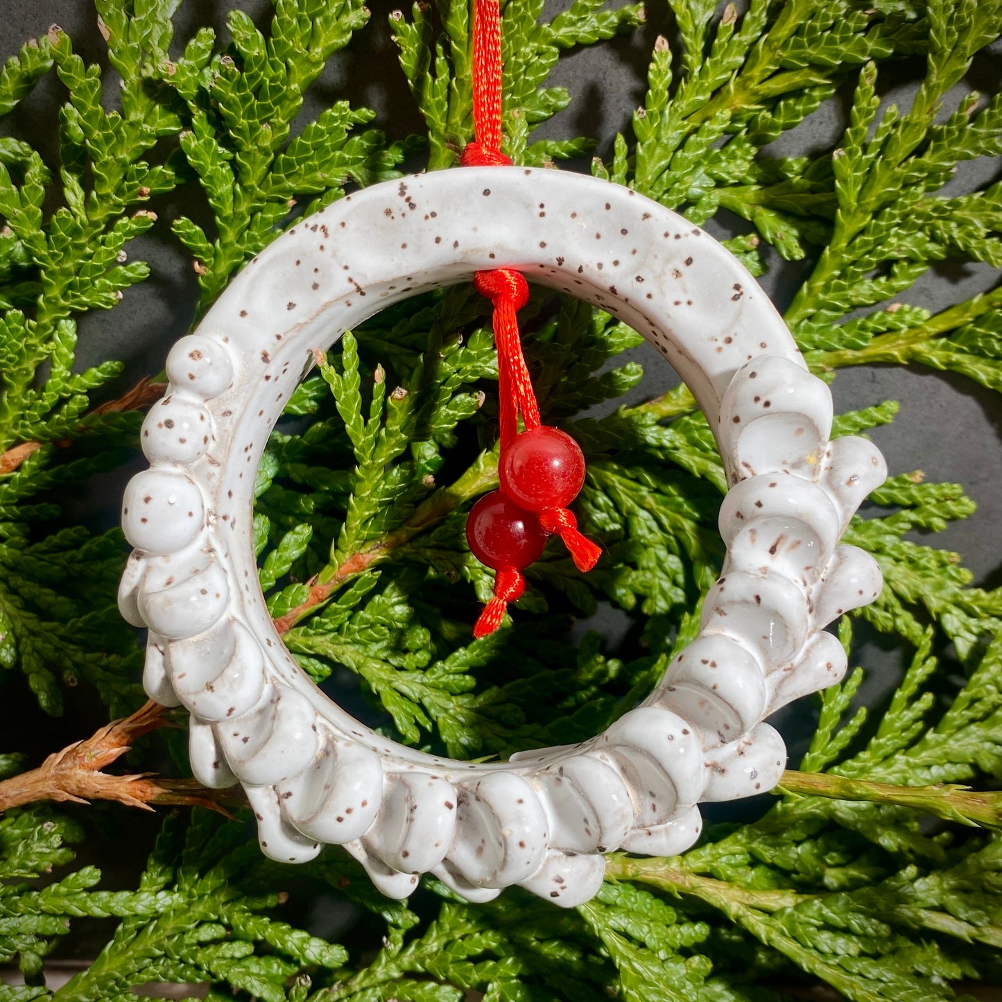Wreath style ornament
