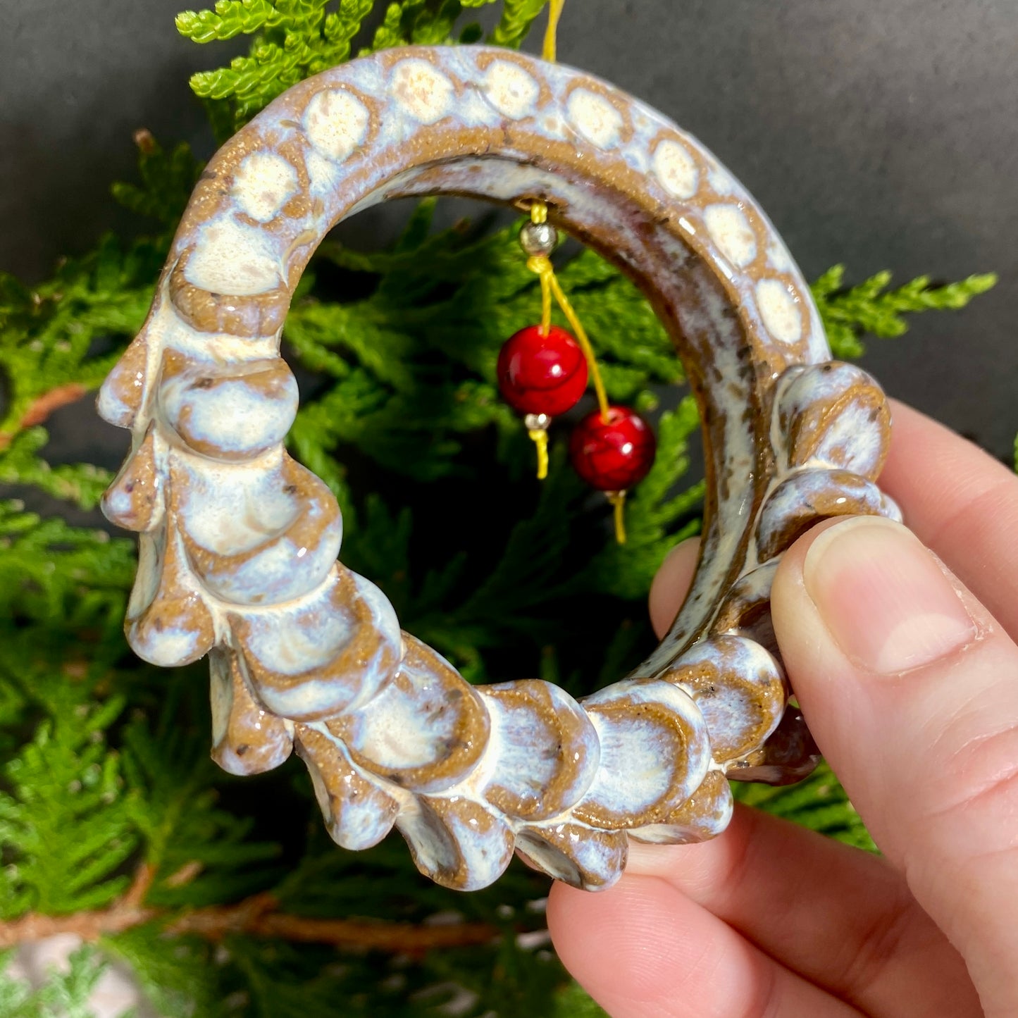 Wreath style ornament