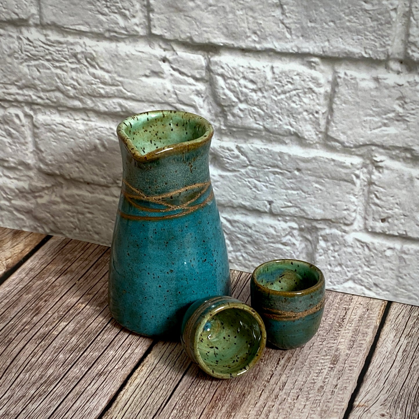 Sake Set - Teal