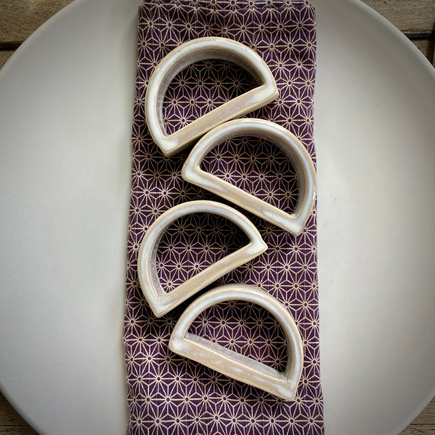 Napkin D-Rings - Set of 4