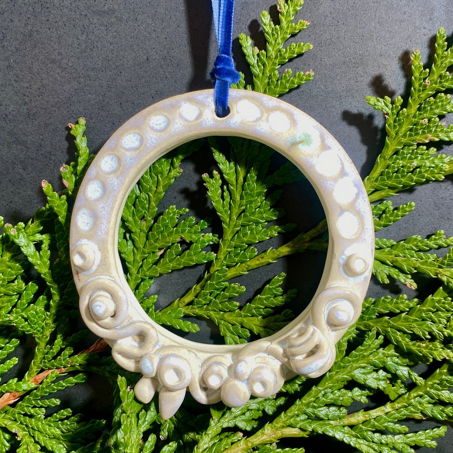 Wreath style ornament