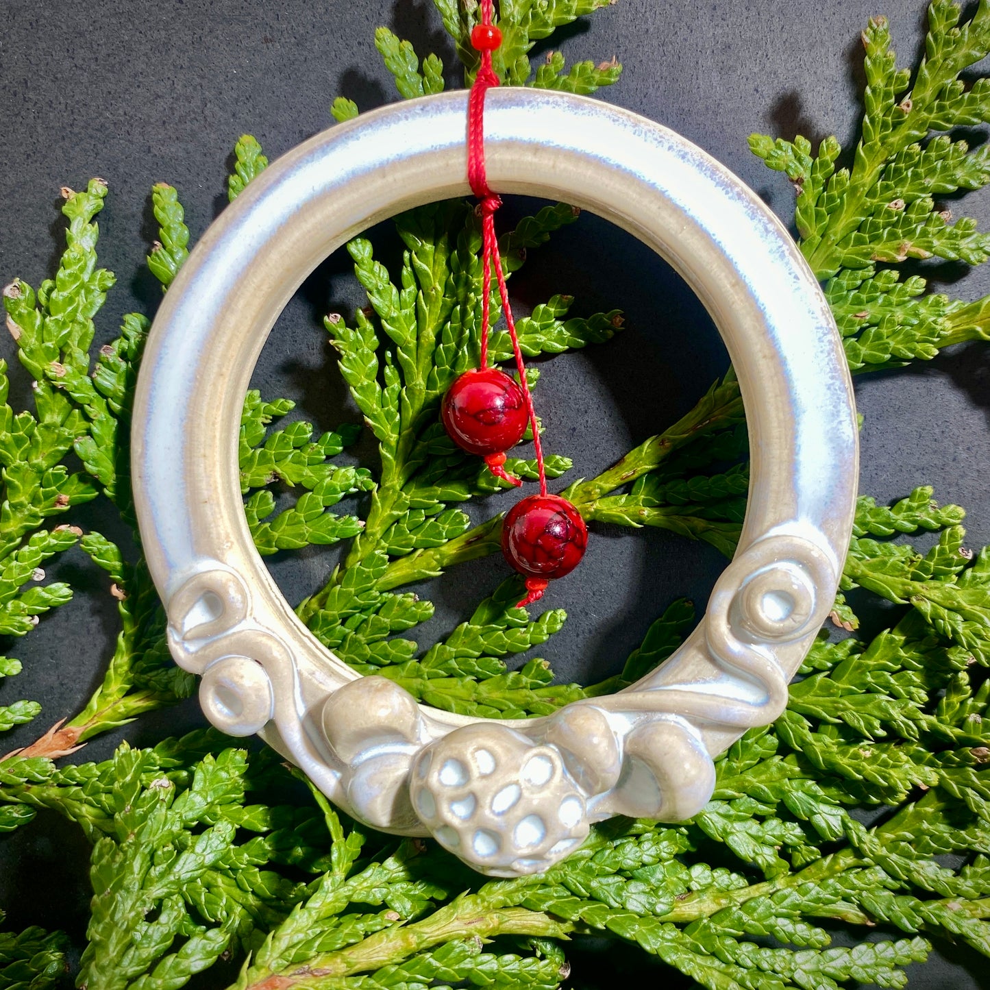 Wreath style ornament