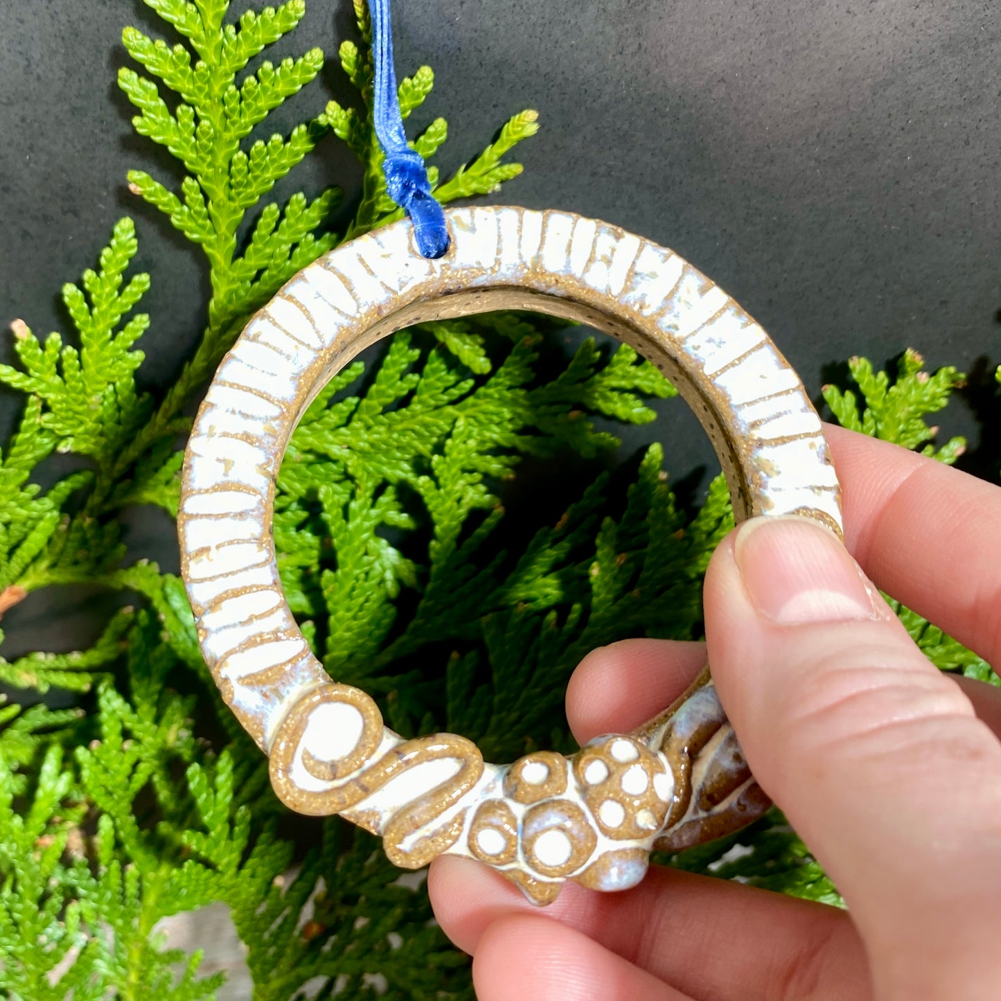Wreath style ornament