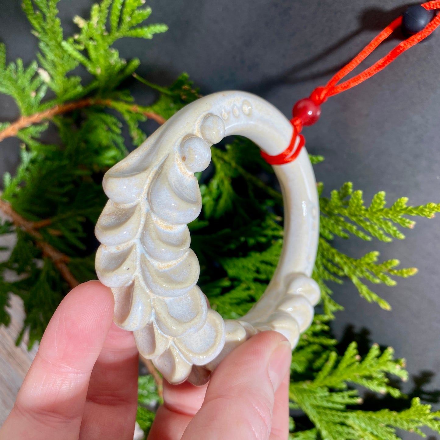 Wreath style ornament