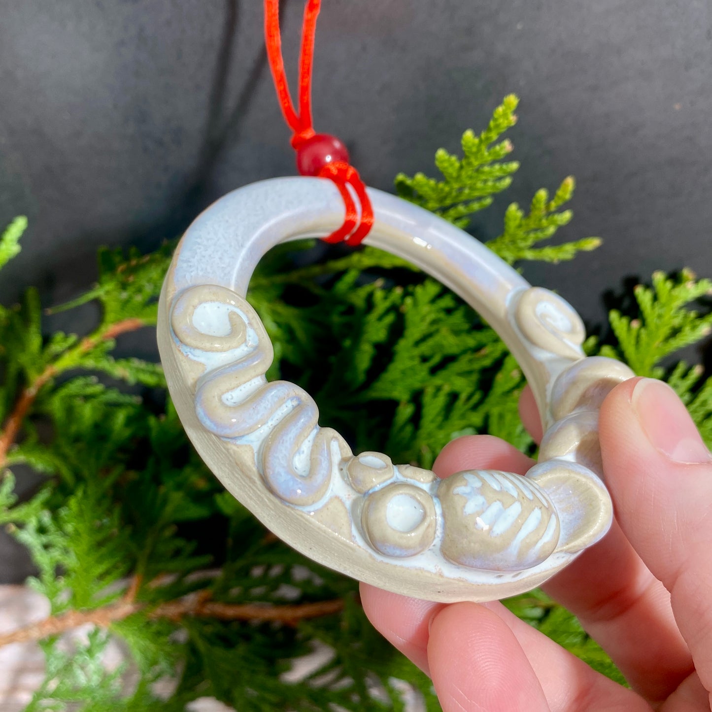 Wreath style ornament