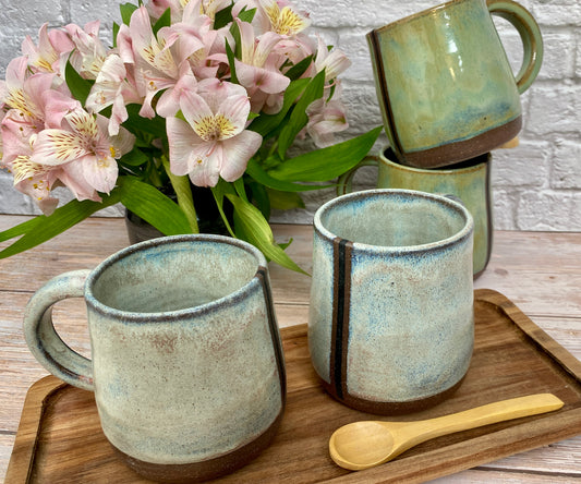 10oz Mug - Fog Stripe