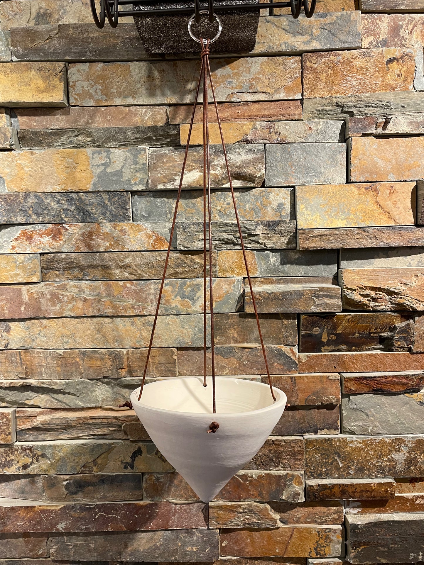 Cone-shaped Hanging Planter